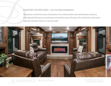 2019 DRV Luxury Suites Mobile Suites Brochure page 16