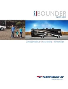 2019 Fleetwood Bounder Brochure page 1