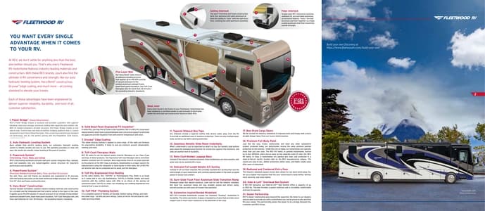 2019 Fleetwood Discovery Brochure page 3