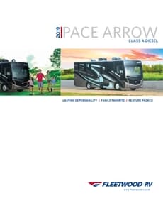 2019 Fleetwood Pace Arrow Brochure page 1