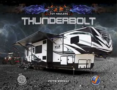 2019 Forest River XLR Thunderbolt Brochure page 1