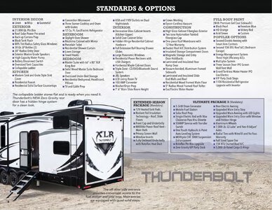 2019 Forest River XLR Thunderbolt Brochure page 8