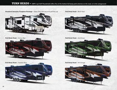 2019 Forest River XLR Thunderbolt Brochure page 10