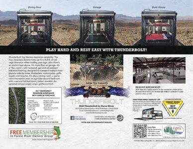 2019 Forest River XLR Thunderbolt Brochure page 12