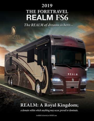 2019 Foretravel Realm FS6 Brochure