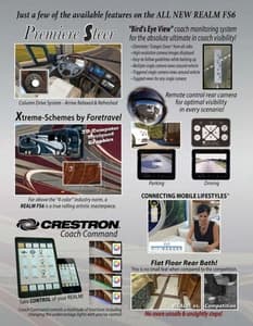 2019 Foretravel Realm FS6 Brochure page 4
