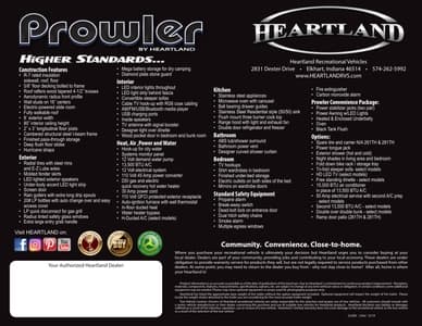 2019 Heartland Prowler Brochure page 4