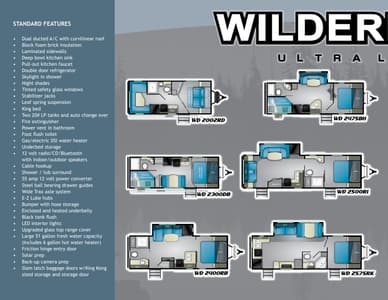 2019 Heartland Wilderness West Coast Brochure page 2