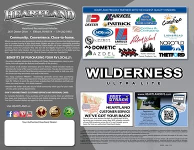 2019 Heartland Wilderness Brochure page 4