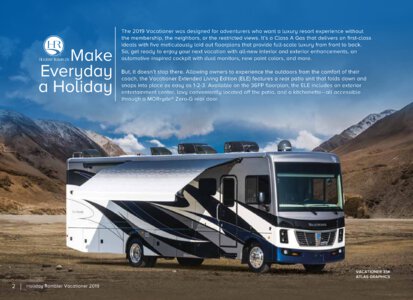 2019 Holiday Rambler Vacationer Brochure page 2