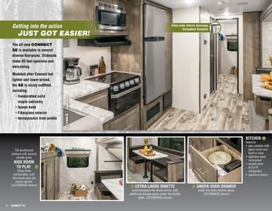 2019 KZ RV Connect Brochure page 2