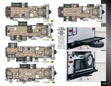 2019 KZ RV Connect Brochure page 9