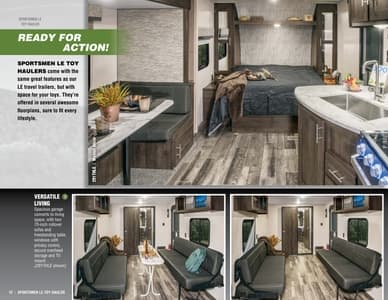 2019 KZ RV Sportsmen SE And LE Brochure page 12