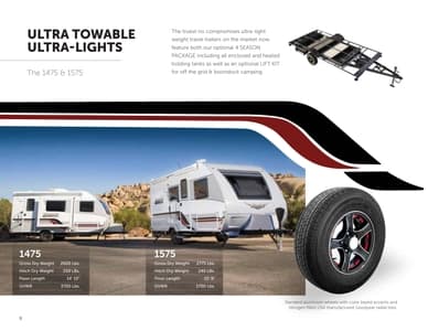 2019 Lance Travel Trailers Brochure page 8