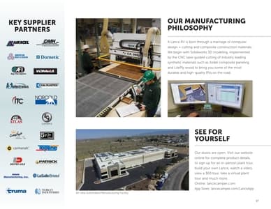 2019 Lance Travel Trailers Brochure page 17