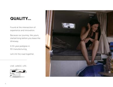 2019 Lance Truck Campers Brochure page 2