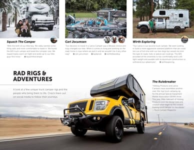 2019 Lance Truck Campers Brochure page 14