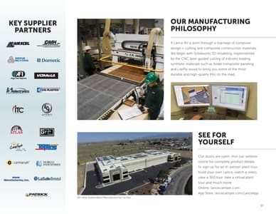 2019 Lance Truck Campers Brochure page 17