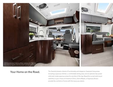 2019 Leisure Travel Vans Serenity Brochure page 8