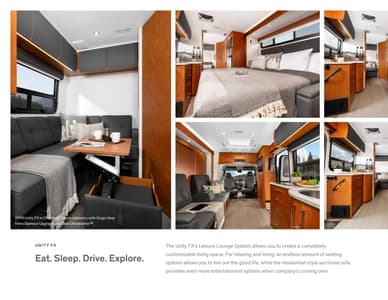 2019 Leisure Travel Vans Unity Brochure page 4