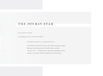 2019 Newmar Bay Star Brochure page 23
