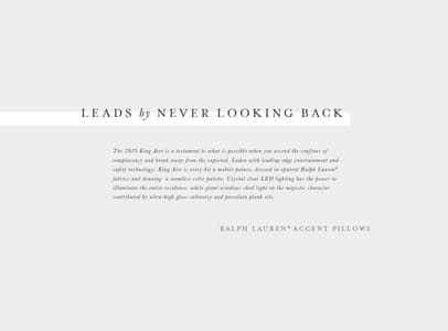 2019 Newmar King Aire Brochure page 2