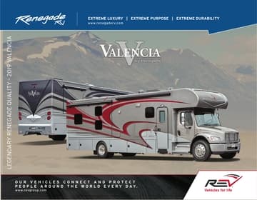 2019 Renegade RV Valencia Brochure