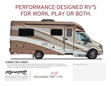 2019 Renegade RV Villagio Brochure page 8