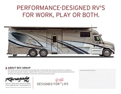 2019 Renegade RV XL Brochure page 8