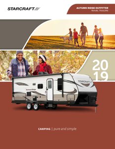 2019 Starcraft Autumn Ridge Outfitter Travel Trailer Brochure page 1