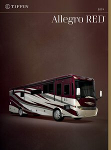 2019 Tiffin Allegro RED Brochure page 1