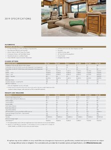 2019 Tiffin Phaeton Brochure page 13