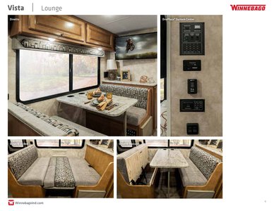 2019 Winnebago Vista Brochure page 4