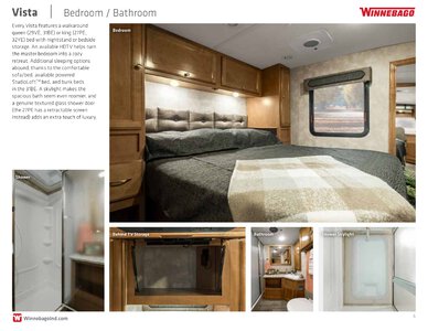 2019 Winnebago Vista Brochure page 6