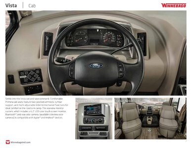 2019 Winnebago Vista Brochure page 7