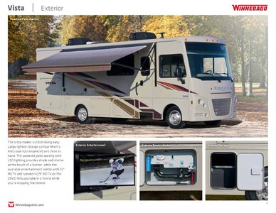 2019 Winnebago Vista Brochure page 8