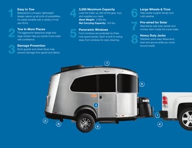 2020 Airstream Basecamp Travel Trailer Brochure page 9