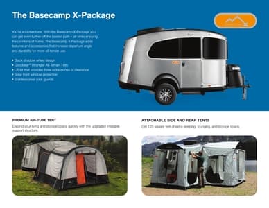 2020 Airstream Basecamp Travel Trailer Brochure page 11