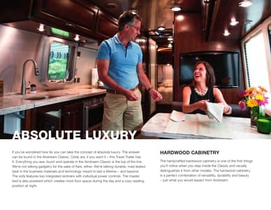2020 Airstream Classic Travel Trailer Brochure page 8
