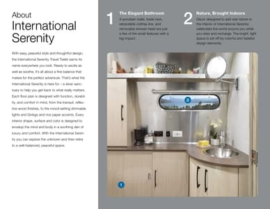 2020 Airstream International Serenity Travel Trailer Brochure page 4