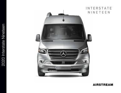 2020 Airstream Interstate 19 Touring Coach Brochure page 1