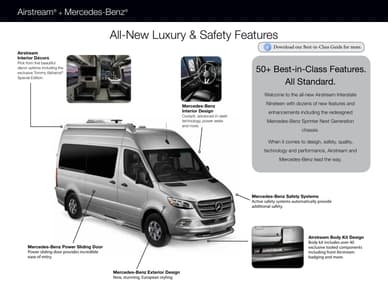 2020 Airstream Interstate 19 Touring Coach Brochure page 2