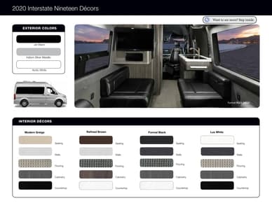 2020 Airstream Interstate 19 Touring Coach Brochure page 4