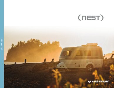 2020 Airstream Nest Traveil Trailer Brochure page 1