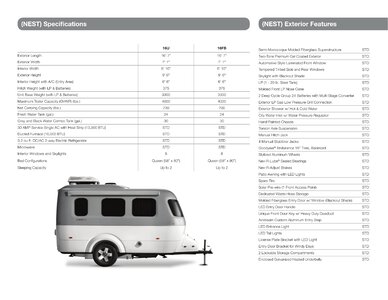 2020 Airstream Nest Traveil Trailer Brochure page 14