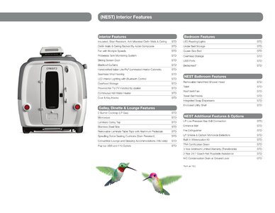 2020 Airstream Nest Traveil Trailer Brochure page 15