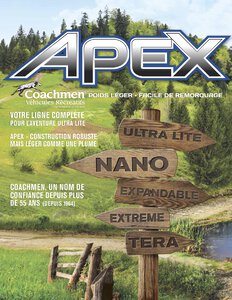 2020 Coachmen Apex French Brochure page 1