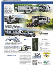 2020 Coachmen Apex Brochure page 12