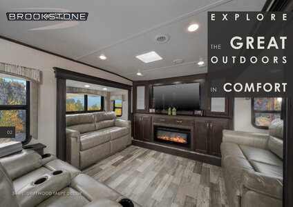 2020 Coachmen Brookstone Brochure page 2