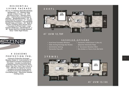 2020 Coachmen Brookstone Brochure page 11